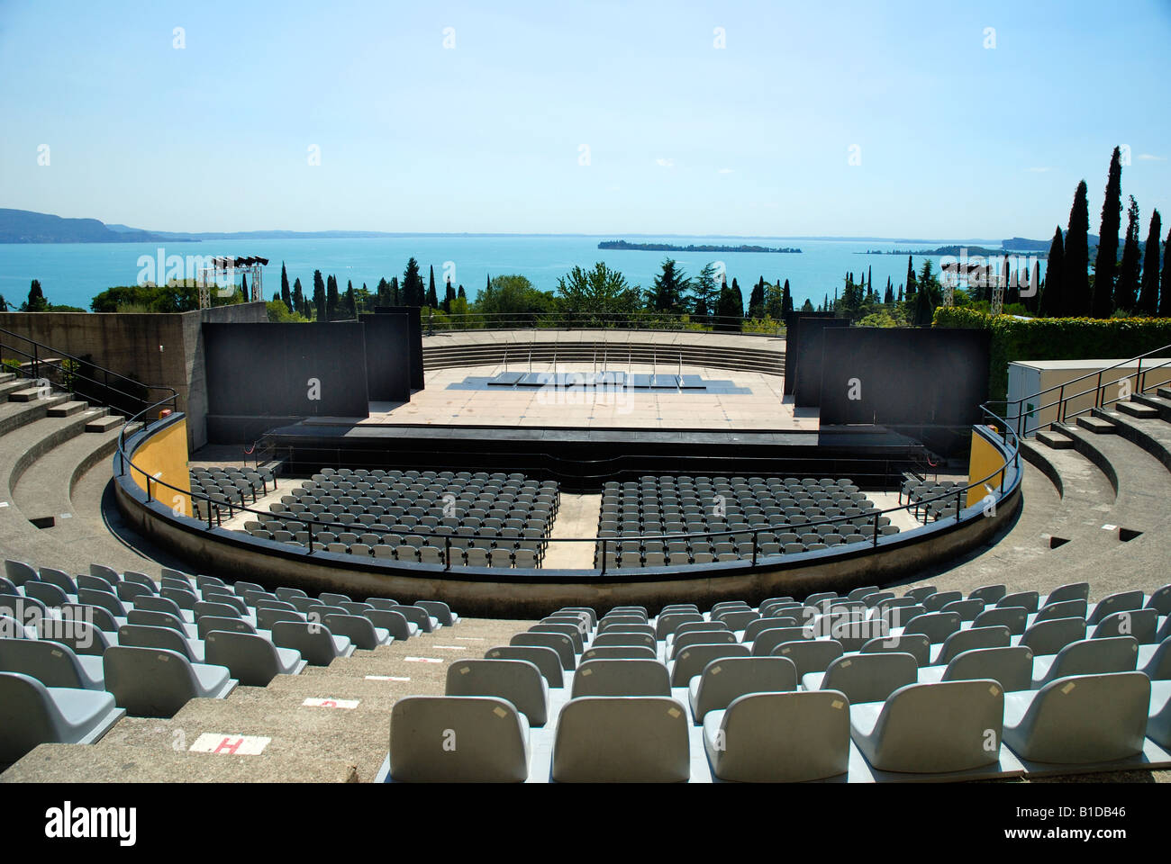Theatre At Il Vittoriale House And Gardens At Gardone Riviera On