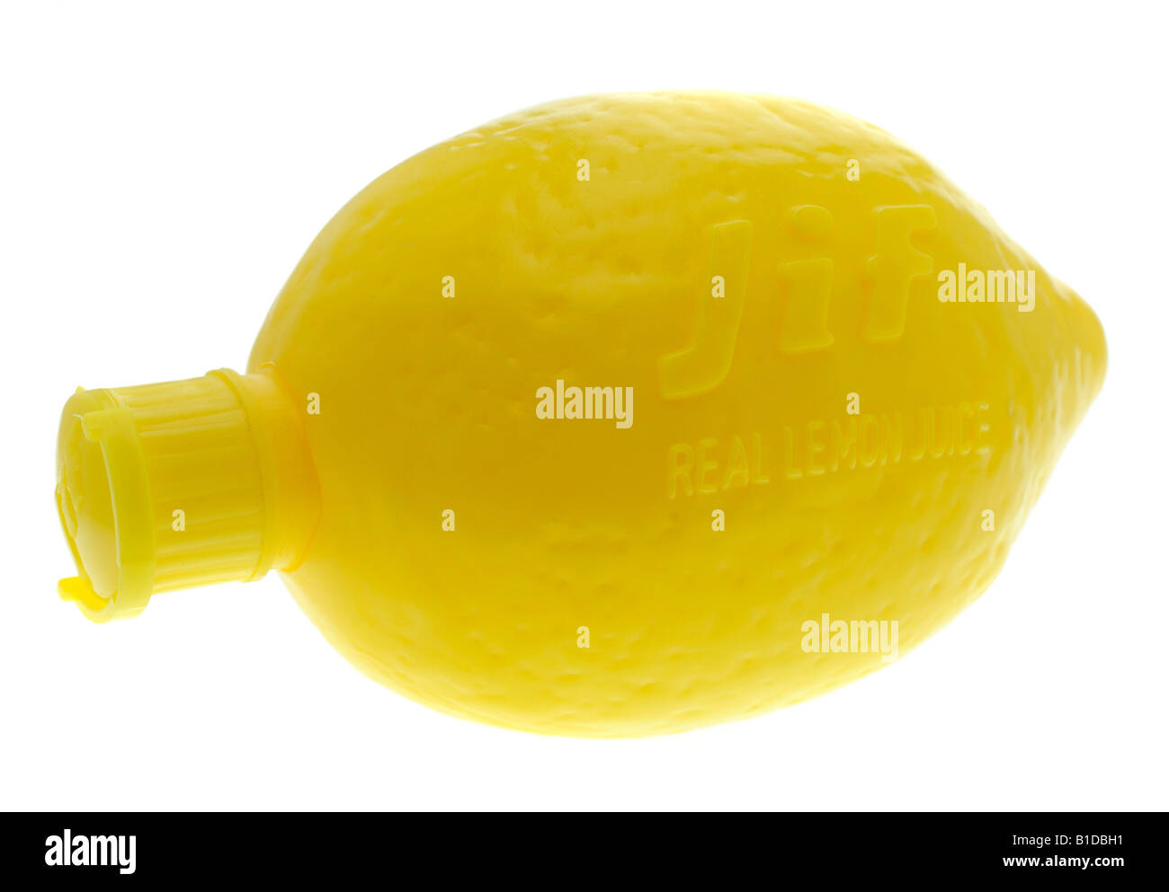 Jif Plastic Squeezy Lemon Stock Photo