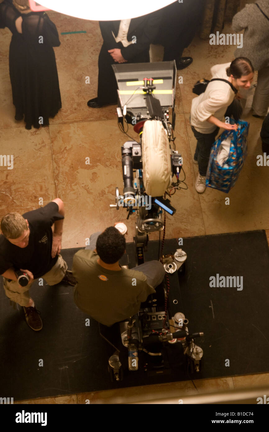 Film Cameraman on set of film Shanghai at Halton House Wendover Bucks England Stock Photo Alamy