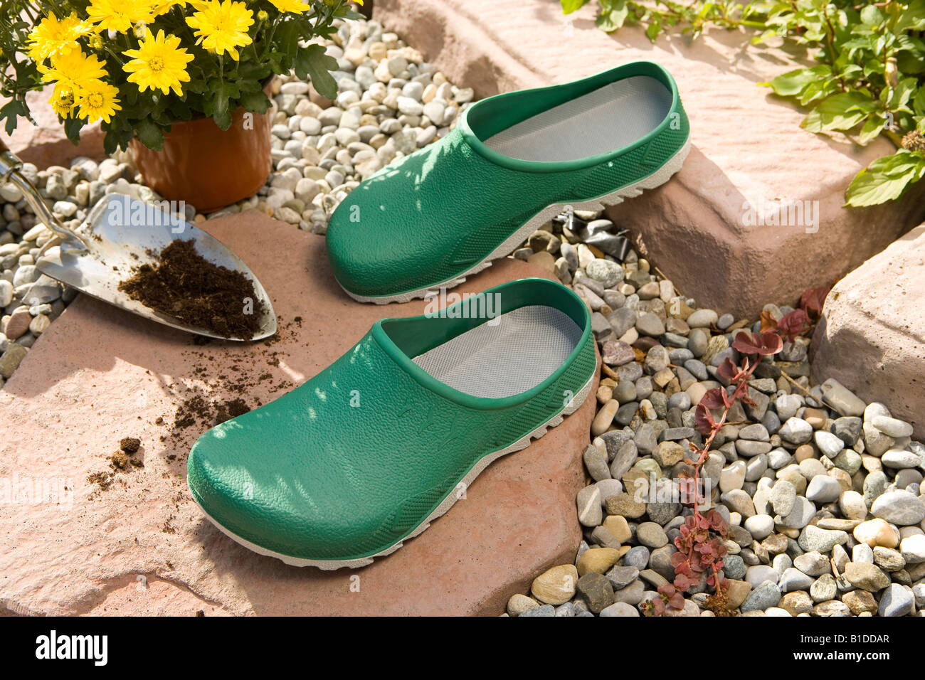 Garden shoes hi res stock photography and images Alamy