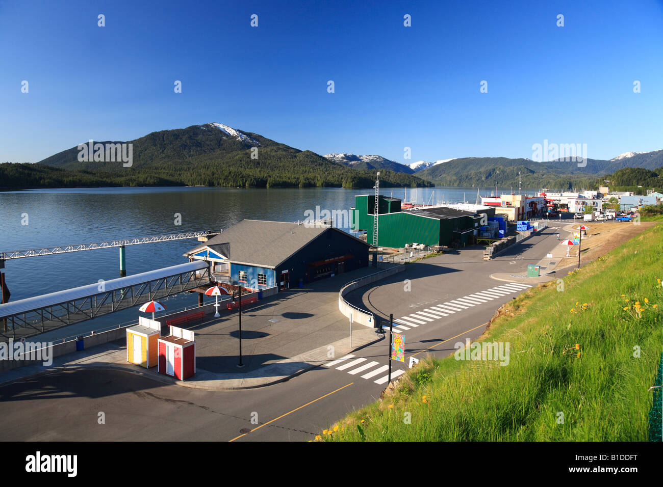 Waterfront in Prince Rupert British Columbia Stock Photo Alamy