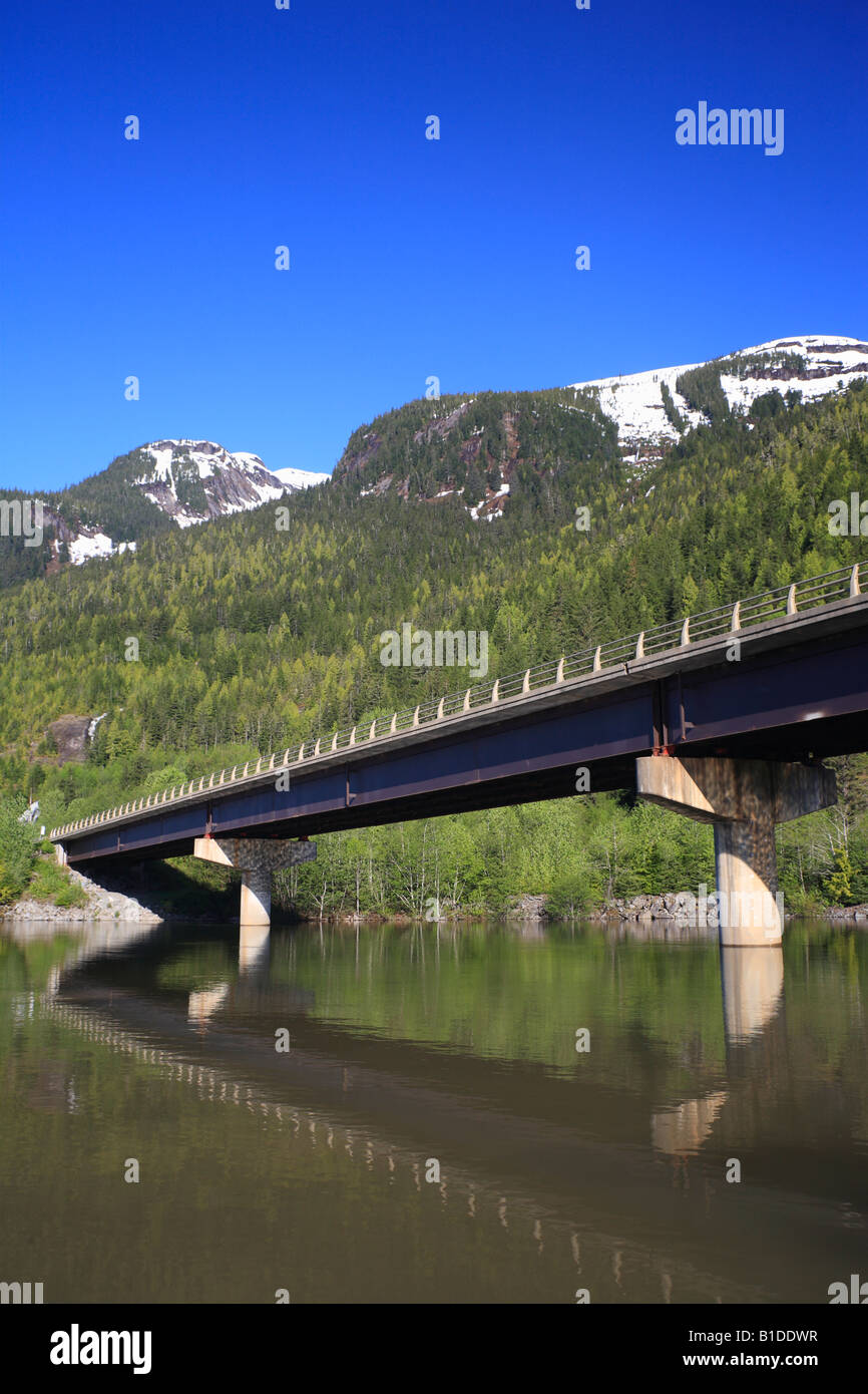 Highway 16 bridge over the Kasiks River between Terrace and Prince
