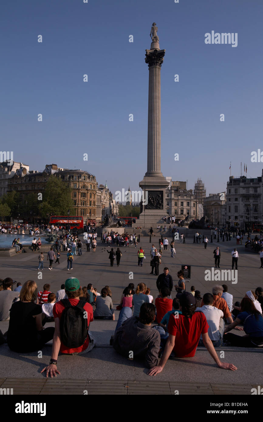 Trafalgar Square, London, England Stock Photo - Alamy