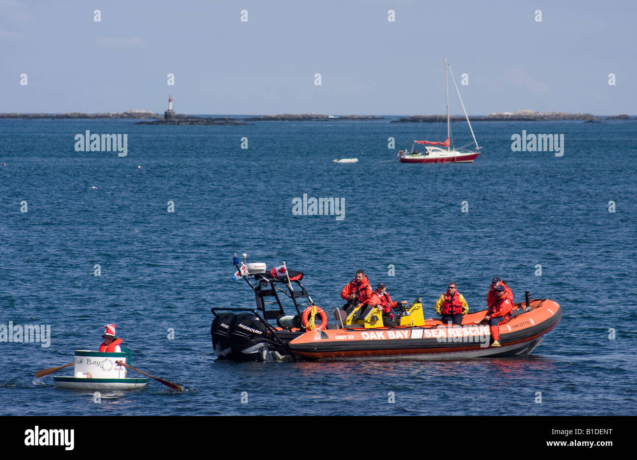 The Cup and Saucer Race event at the Oak Bay Tea Party, Victoria, BC