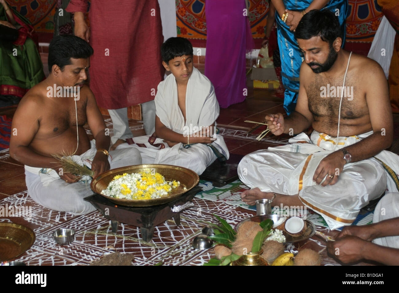 Upanayanam hires stock photography and images Alamy