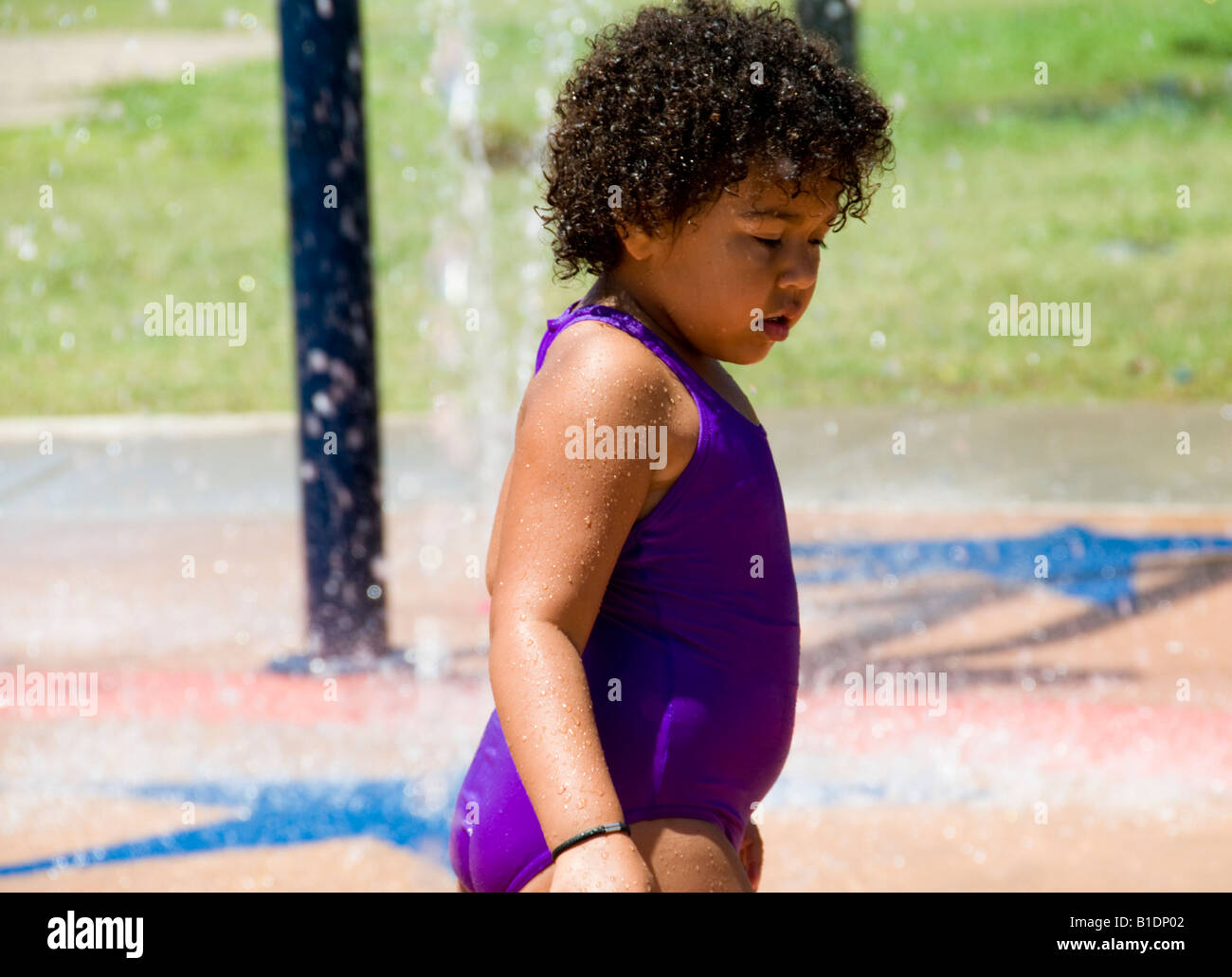 A 3 To 4 Year Old Overweight African American Toddler Takes A Moment Of