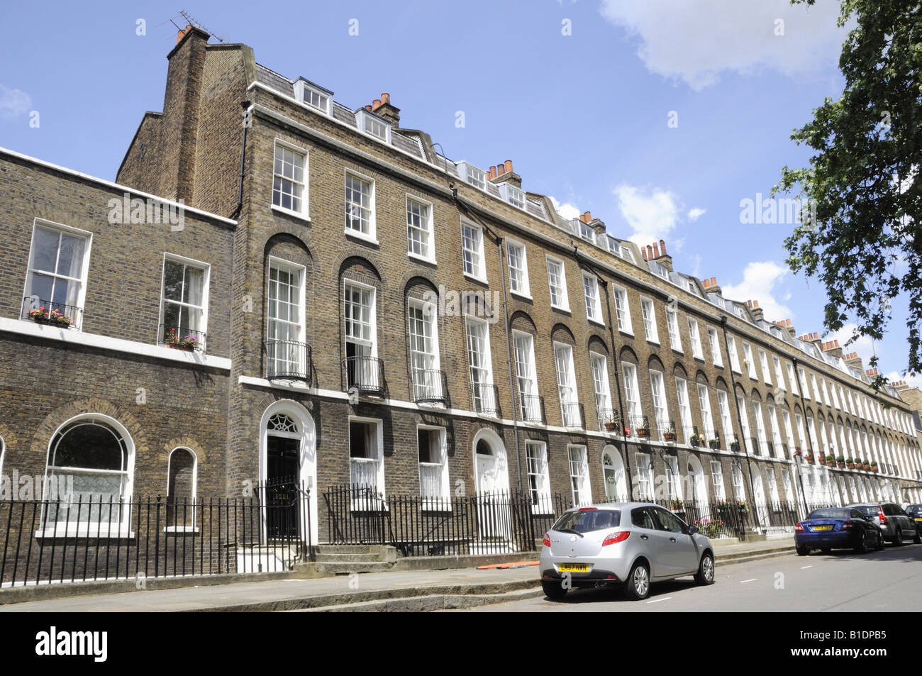 Highbury Terrace, Highbury, London, N5 England, UK Stock Photo