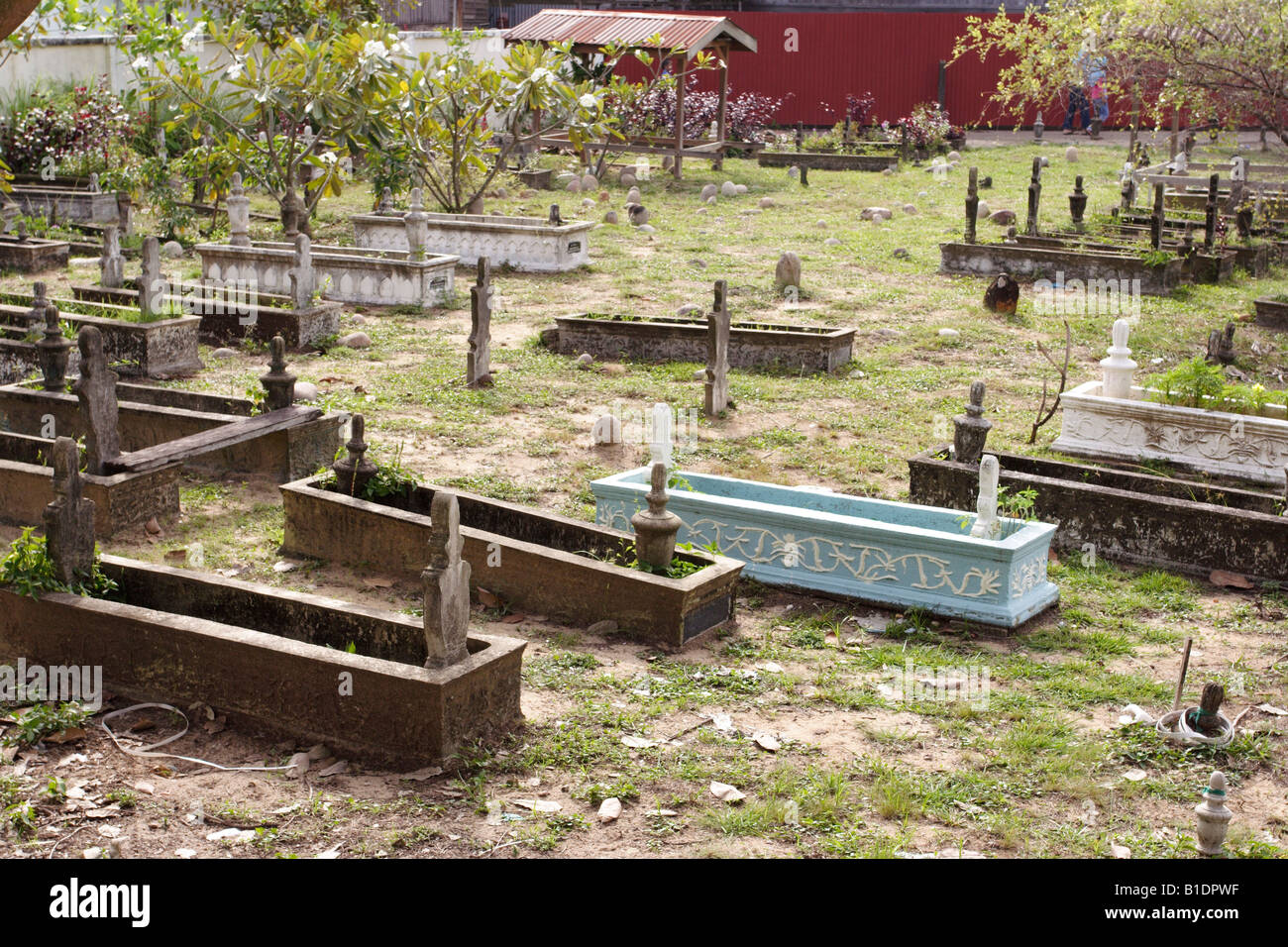 Malay Muslim Graveyard In Malaysia High Resolution Stock Photography And Images Alamy