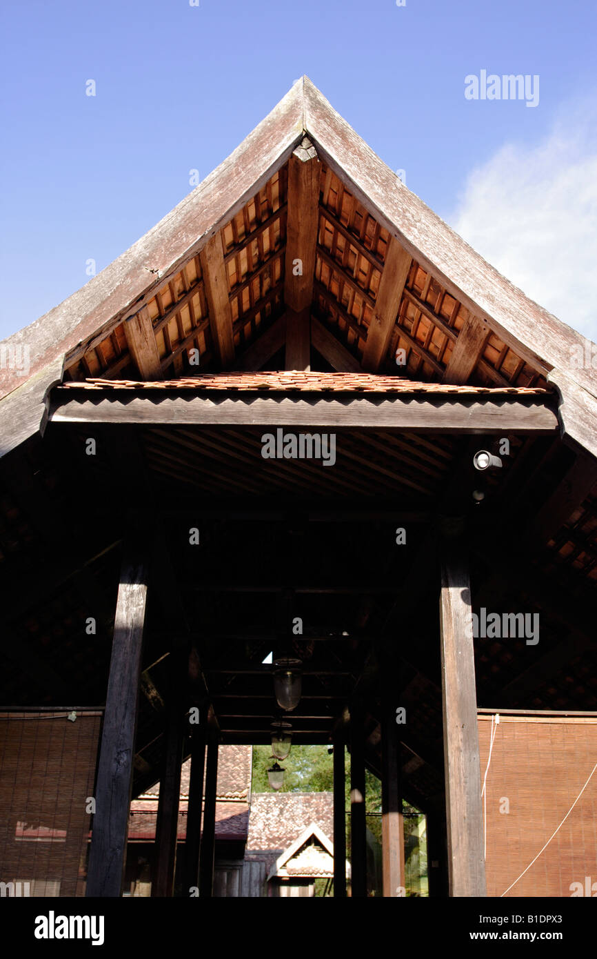 Roof traditional wooden malay house hires stock photography and images Alamy