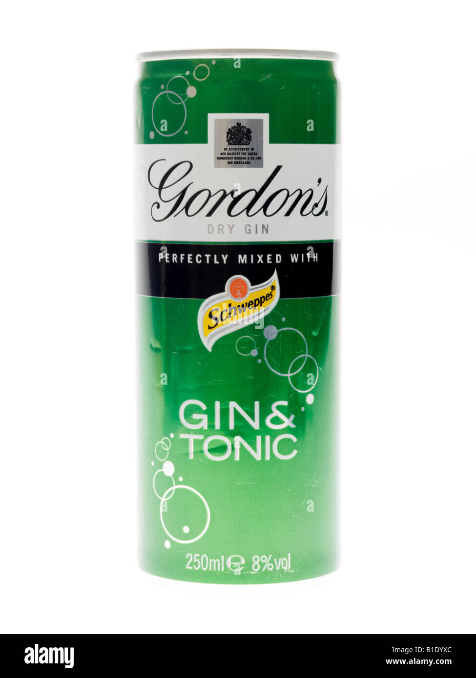 Gordons dry gin and tonic hires stock photography and images Alamy