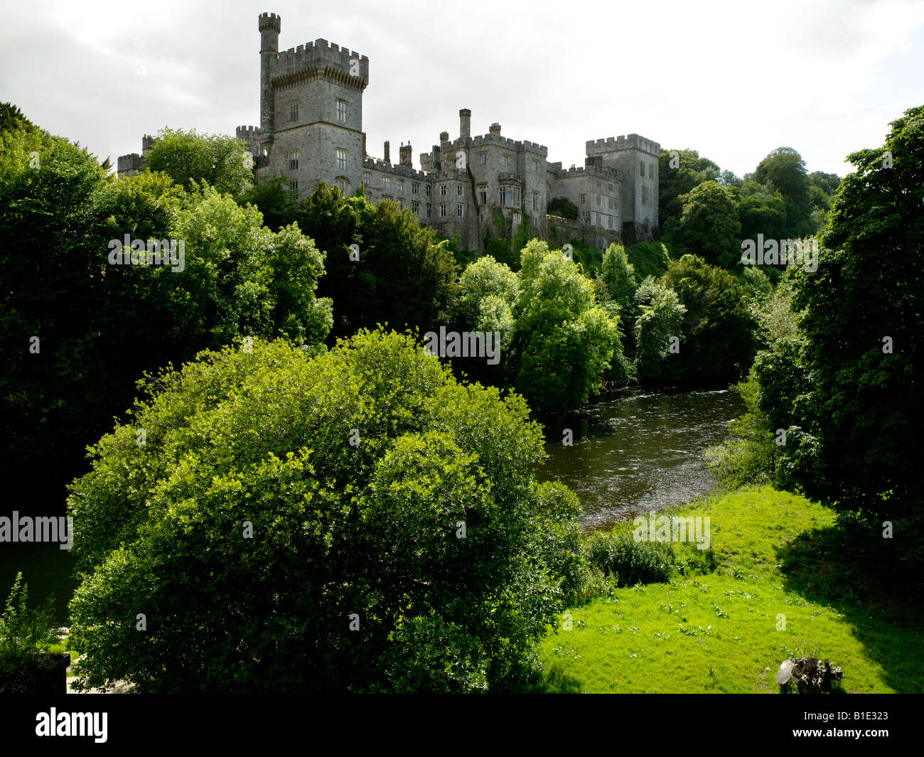 Lismore Castle river blackwater Waterford Ireland Stock Photo Alamy