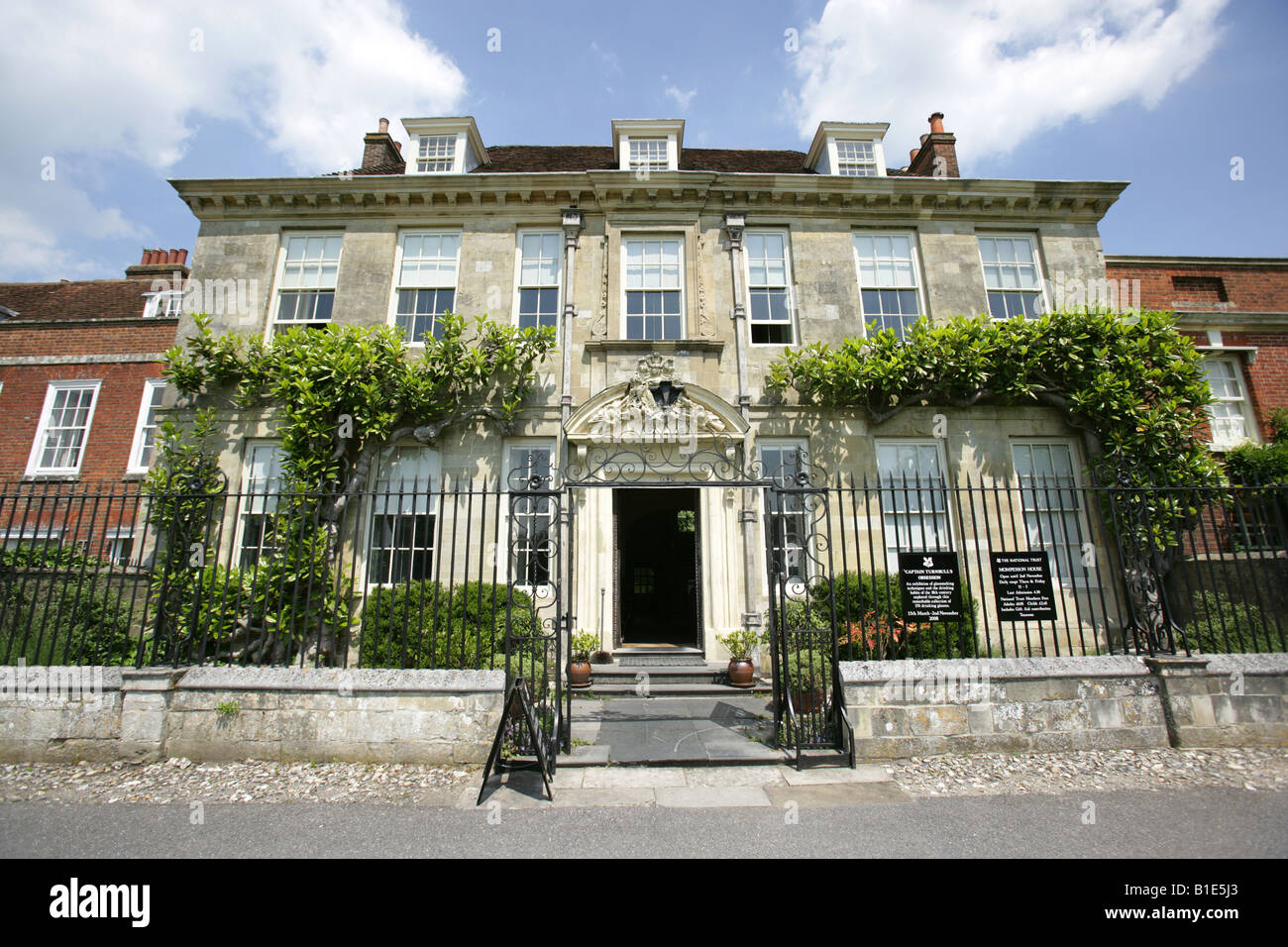 City of Salisbury, England. Mompesson House is a National Trust