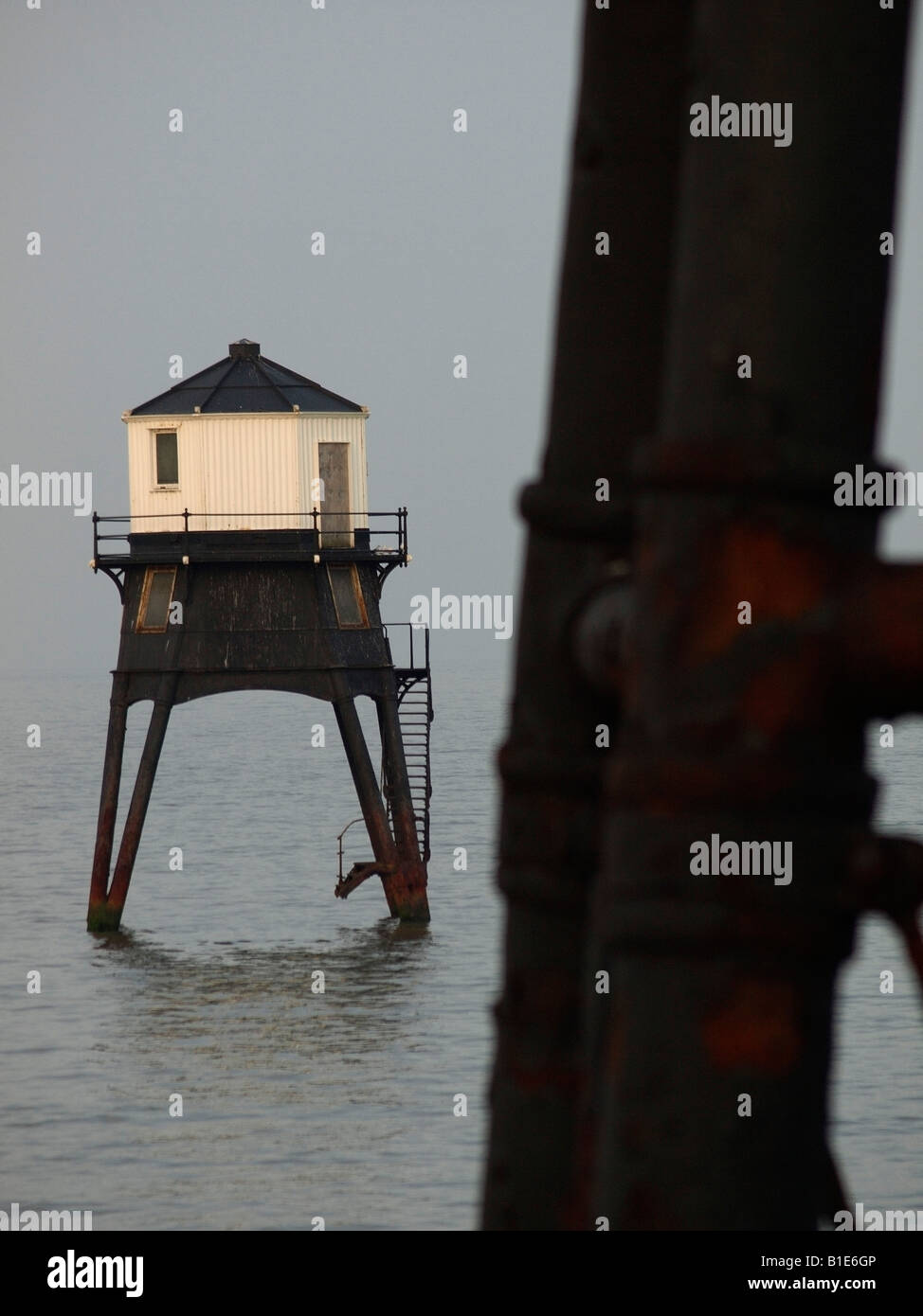 Iron Lighthouses Dovercourt Harwich Essex Stock Photo - Alamy