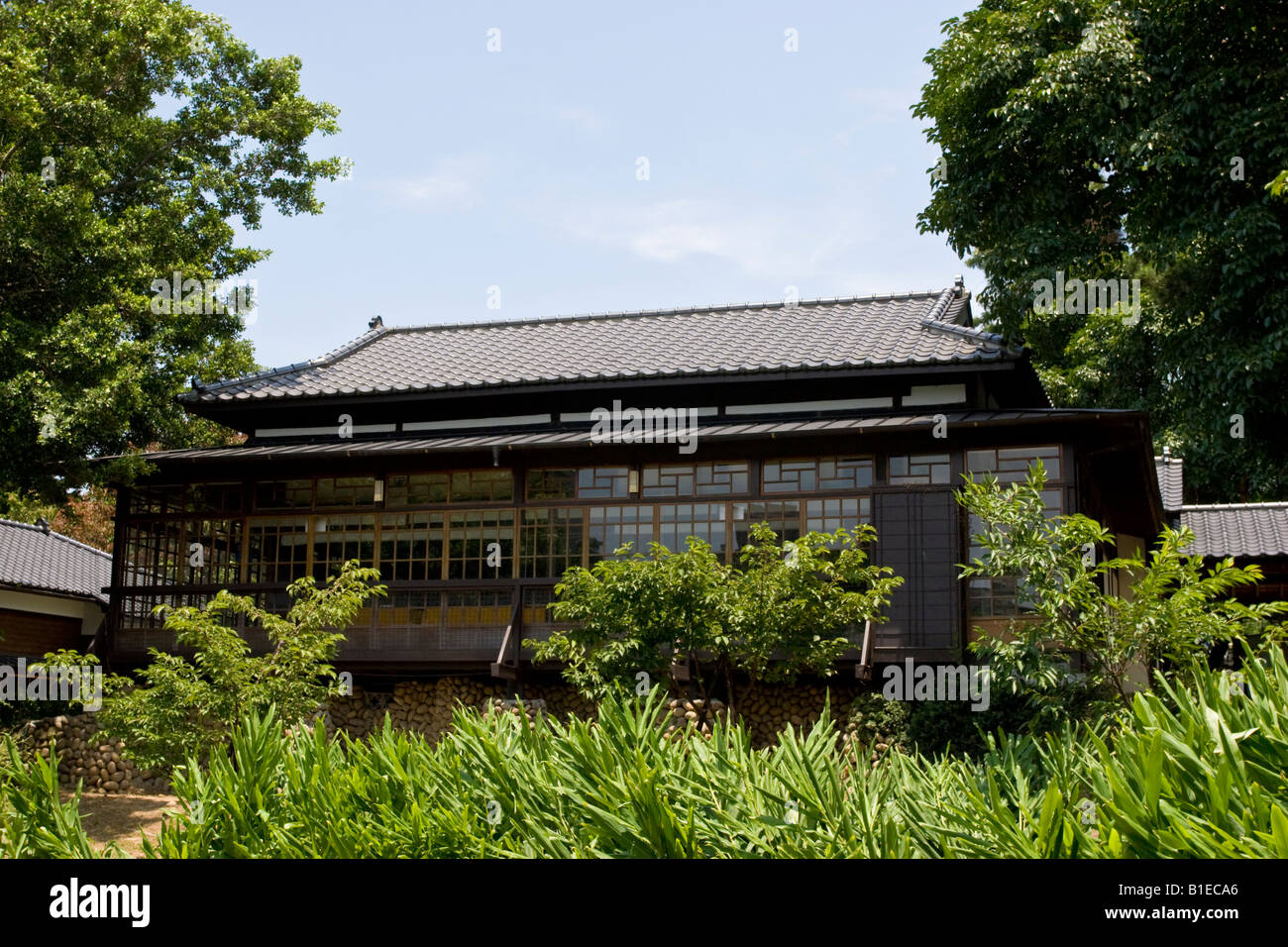 Early 20th century japanese style house in hsinchu park hsinchu taiwan roc