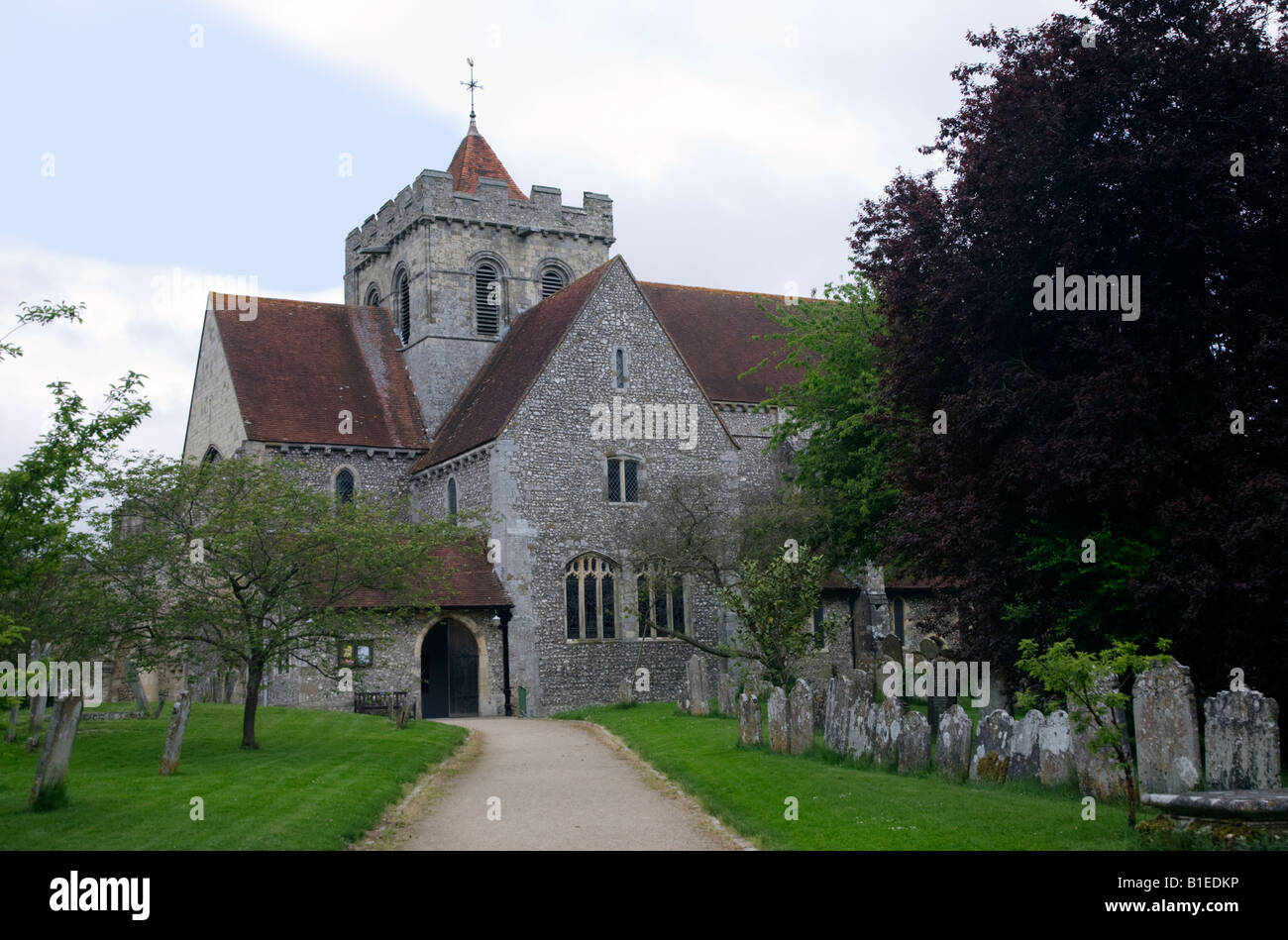 Boxgrove Priory, West Sussex, England Stock Photo Alamy