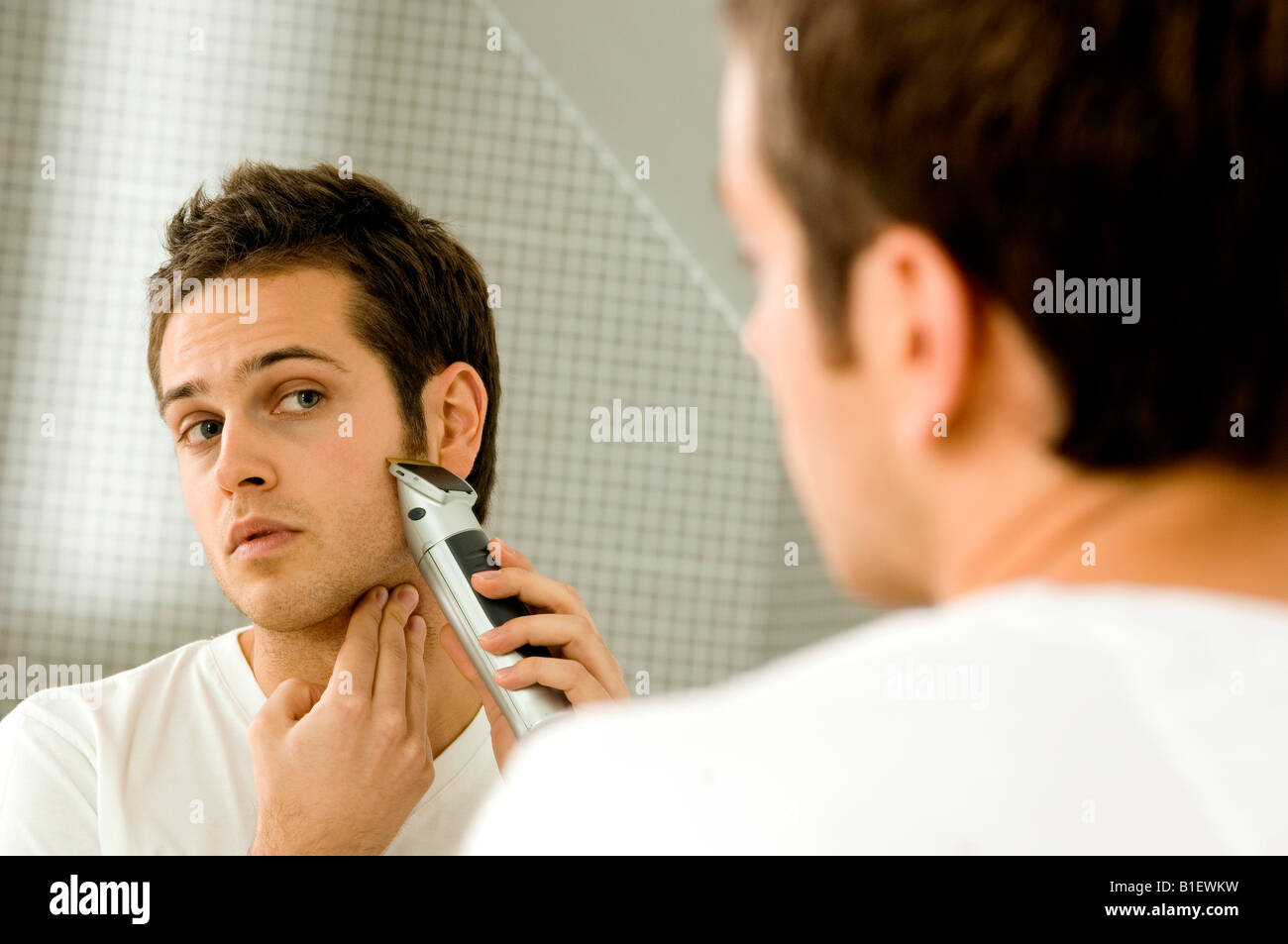 Electric hair razor rear view hires stock photography and images Alamy