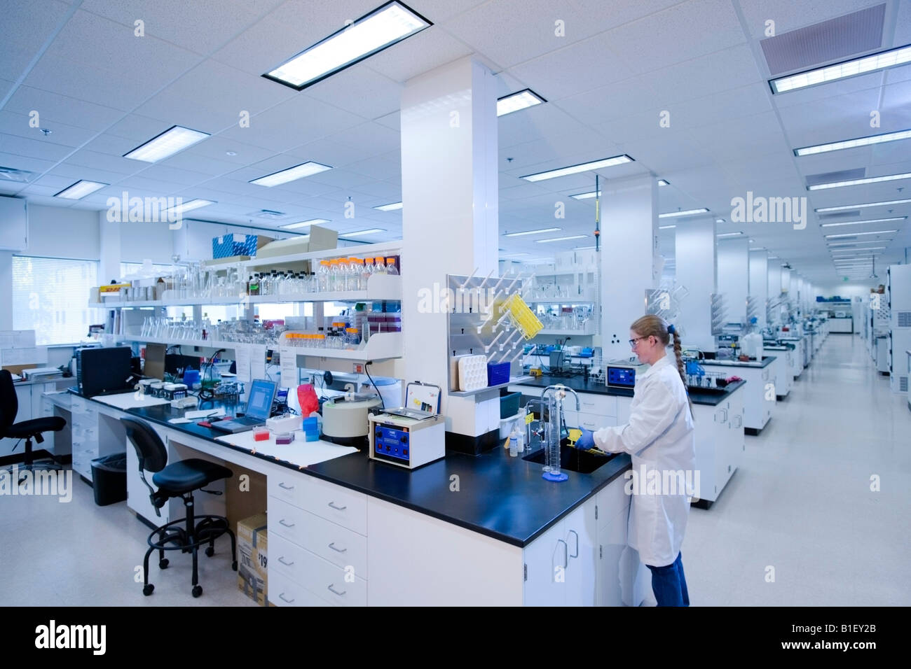 Lab Technician working at the University of Alaska Fairbanks West Ridge