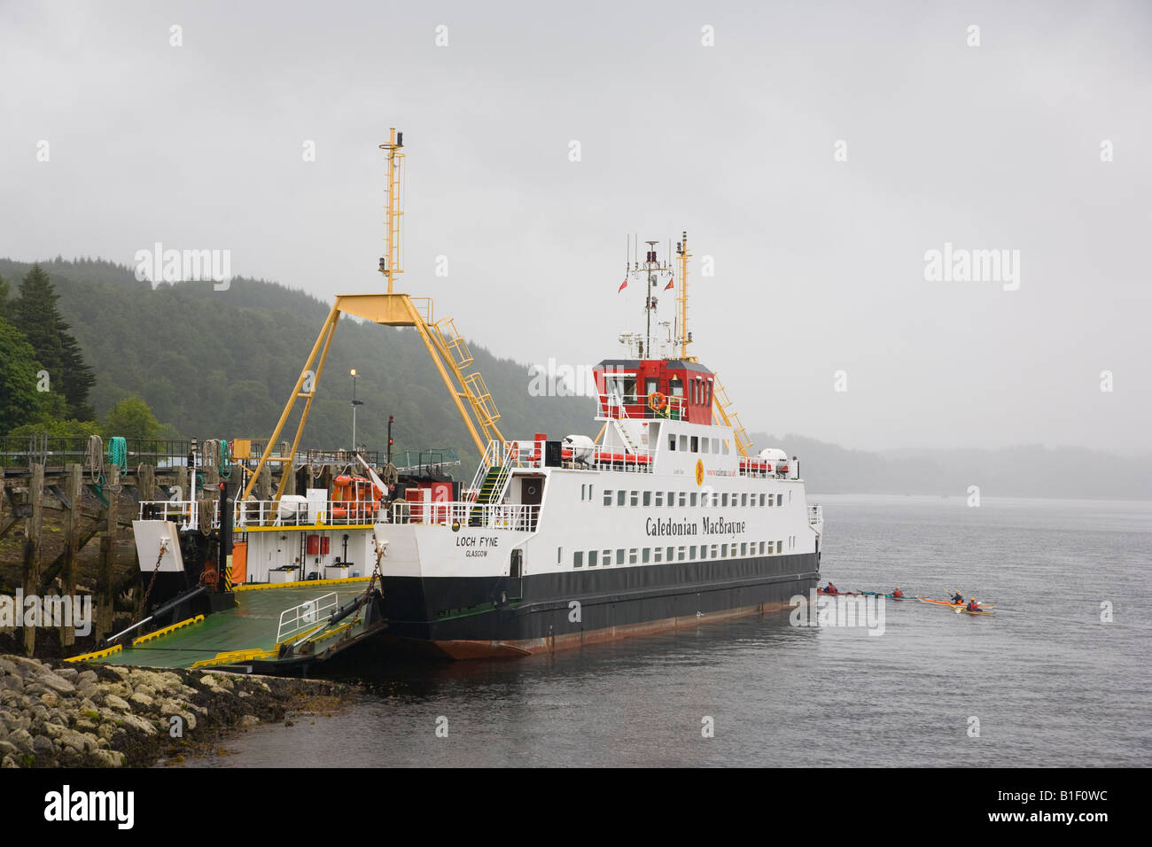 Mull ferry from Lochaline to Fishnish Stock Photo: 18155016 - Alamy