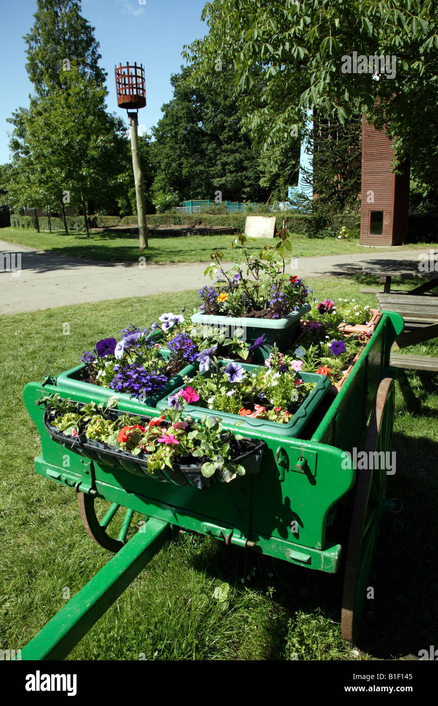 wooden garden activity centre