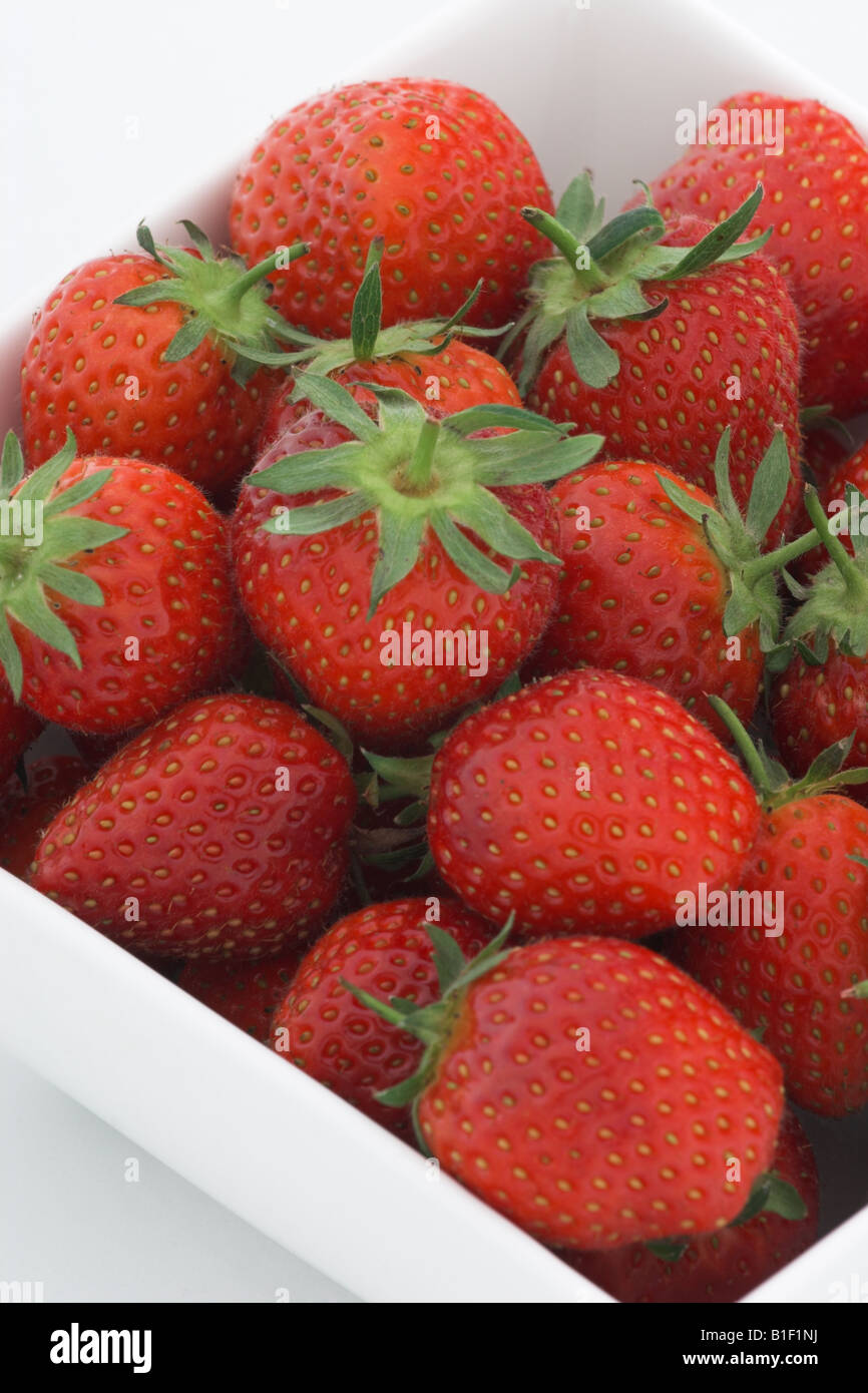 Ripe strawberries fragaria in hi-res stock photography and images - Alamy