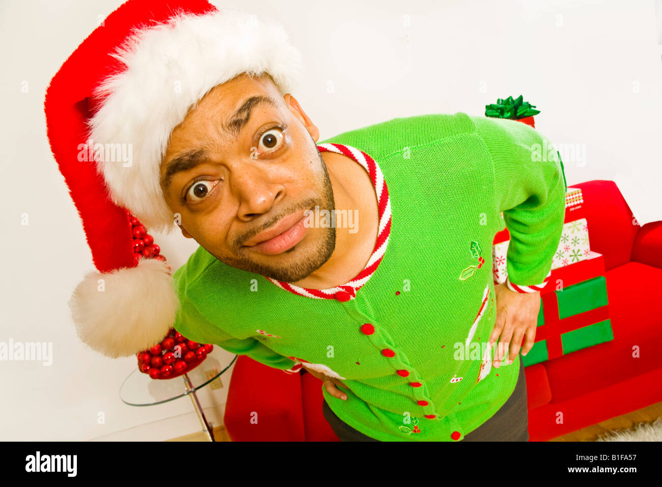 Santa claus hands on hips hi-res stock photography and images - Alamy