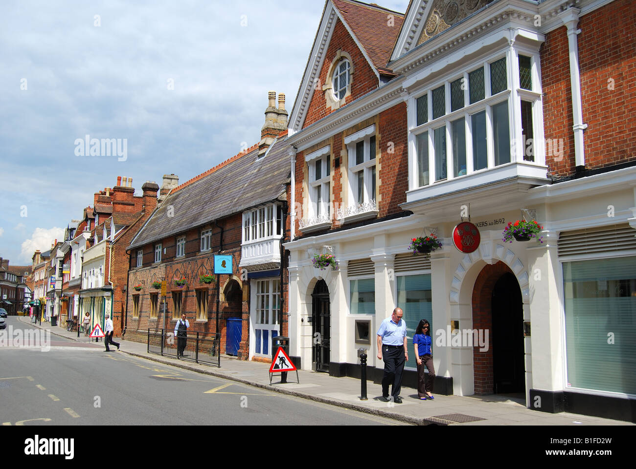 Coutts Bank, High Street, Eton, Berkshire, England, United Kingdom