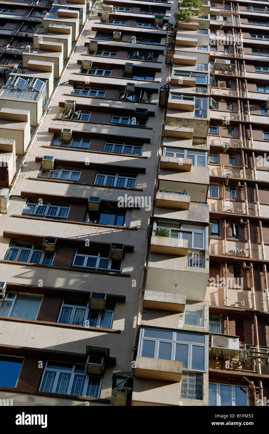 High rise apartments in Causeway bay, Hong Kong Stock Photo - Alamy