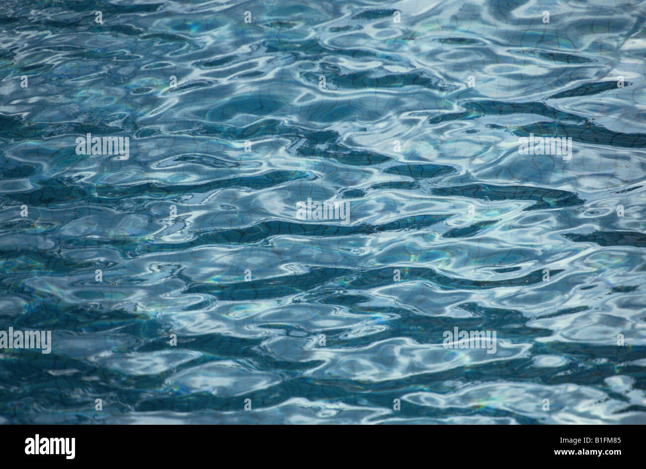 Reflections On Water Surface Stock Photo - Alamy