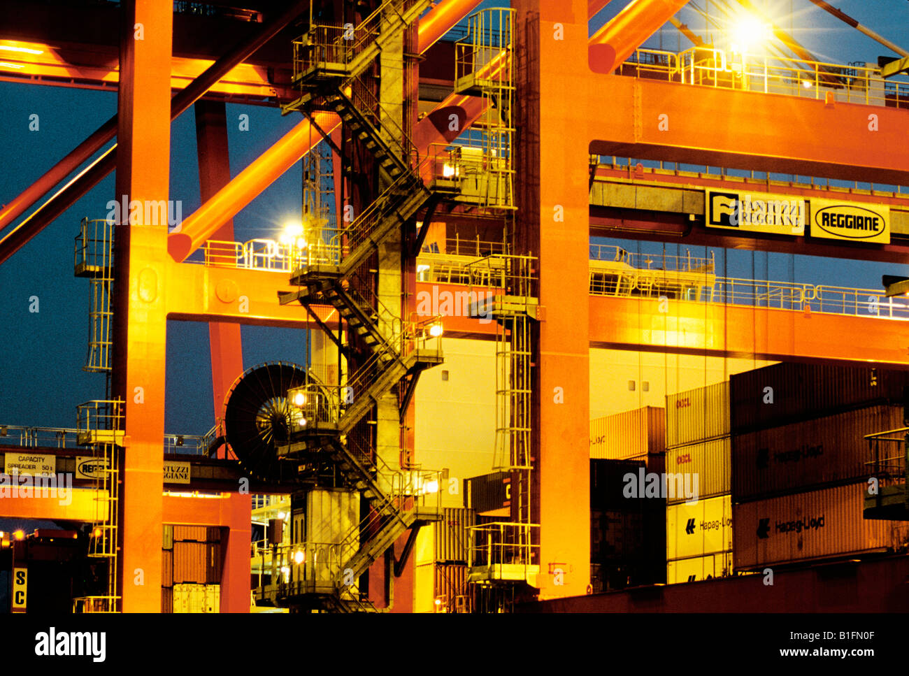 Port Newark Shipping Containers High Resolution Stock Photography and