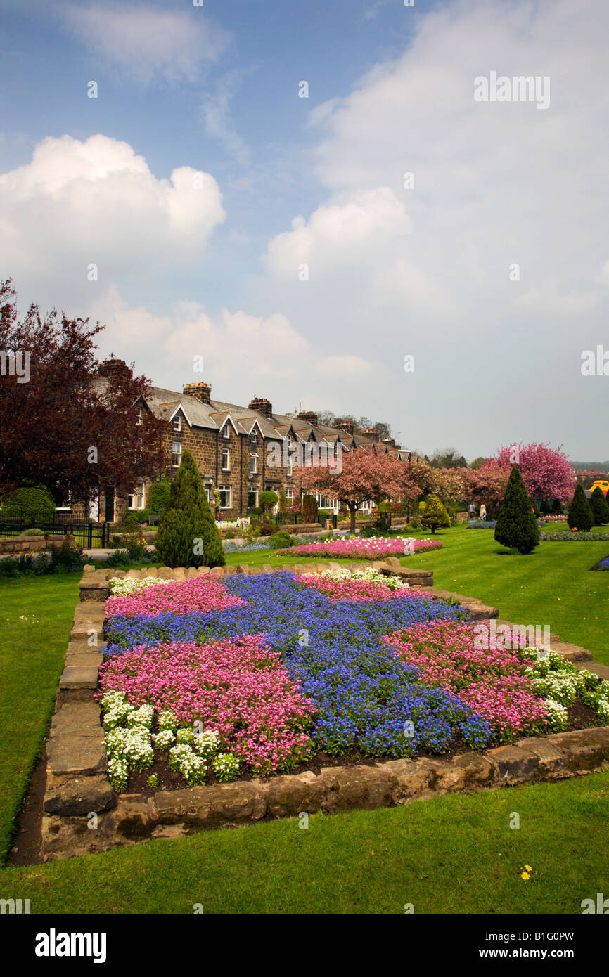 Wharfedale Meadows Park Otley West Yorkshire England Stock Photo Alamy