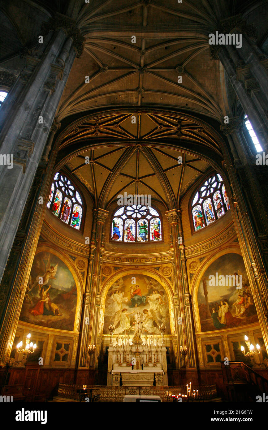 Interior of eglise saint eustache church hires stock photography and images Alamy