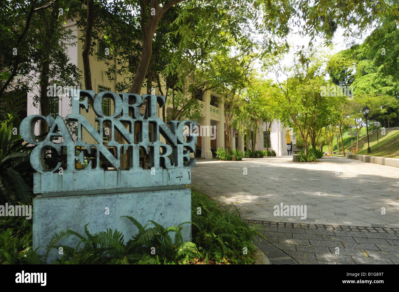 Fort Canning Centre Singapore Stock Photo