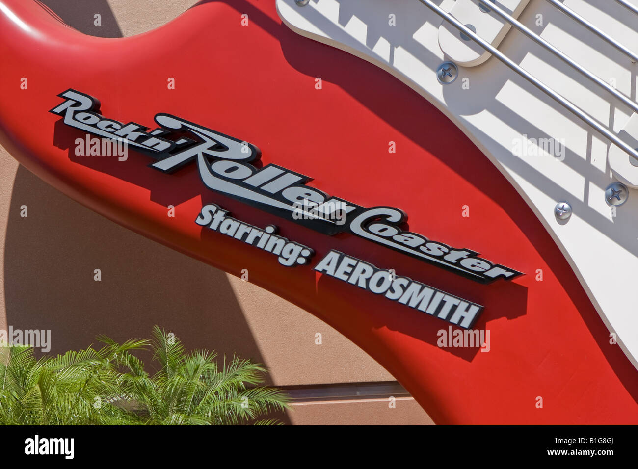 Rock n Roller Coaster starring Aerosmith ride Hollywood Studios, Walt  Disney World Theme Park, Orlando, Florida, USA Stock Photo - Alamy