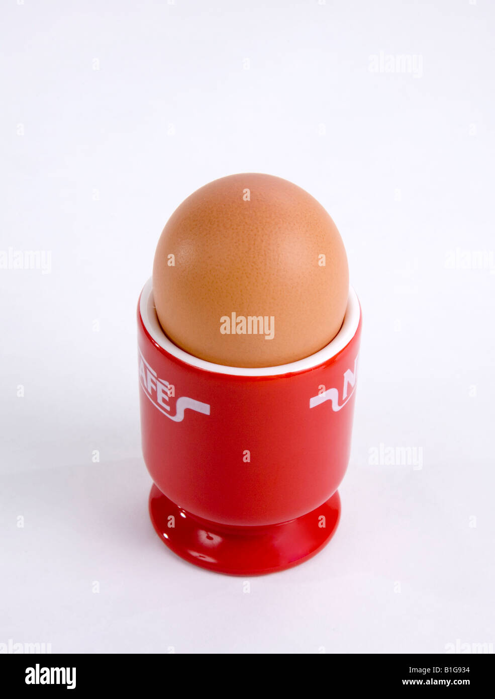 Free range eggs carton egg spoon plate cup Stock Photo Alamy