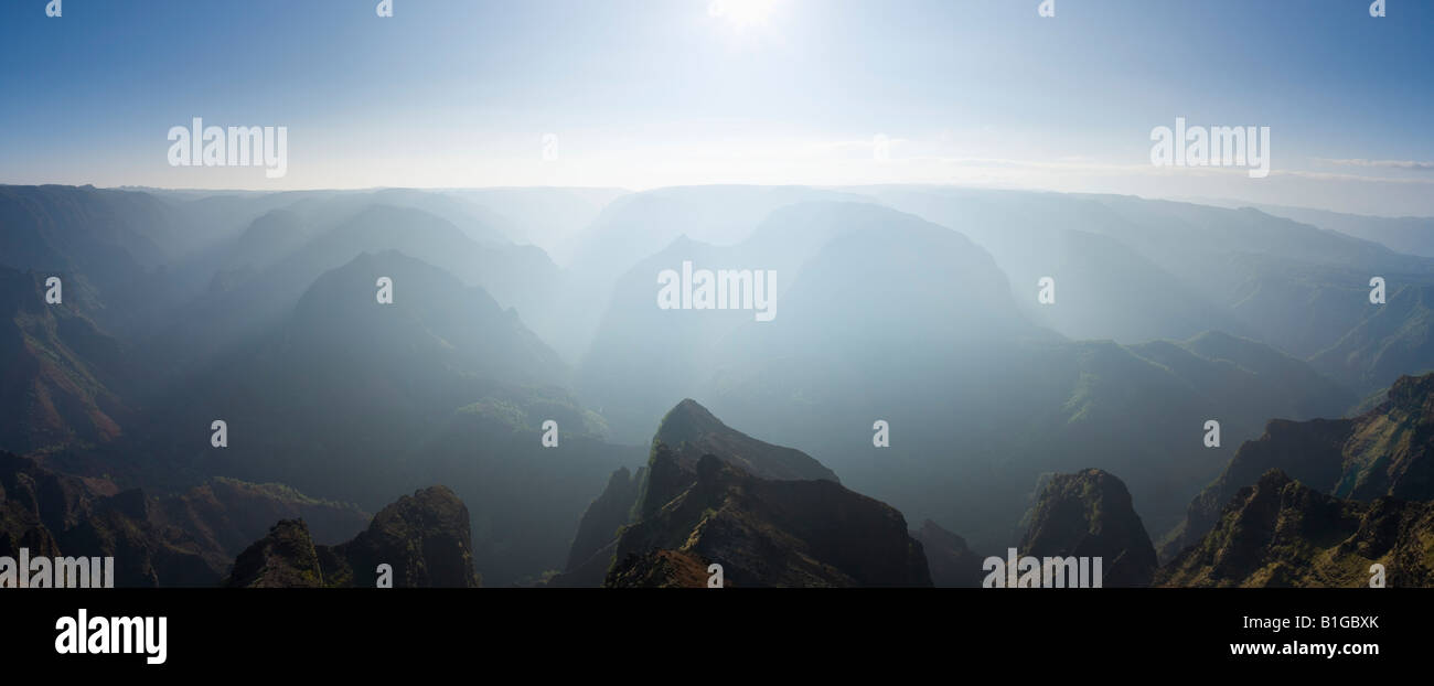 Waimea Canyon Waimea Canyon State Park Kauai Hawaii USA Stock Photo