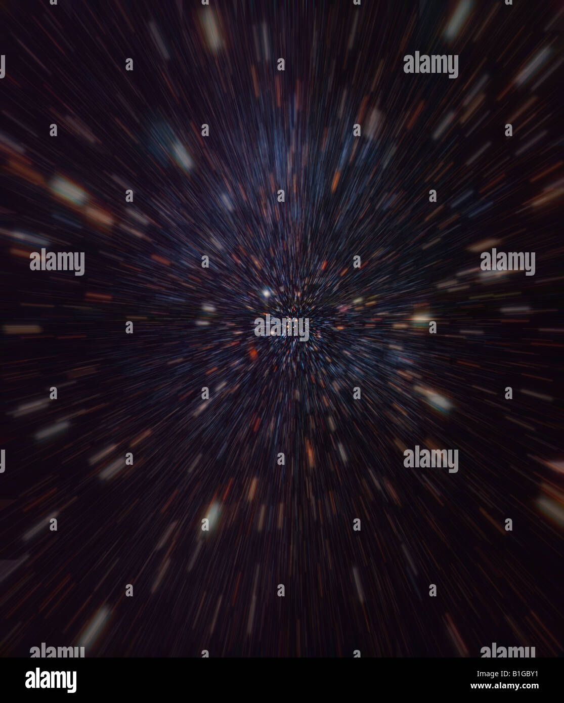 Explosion in Space Stock Photo Alamy