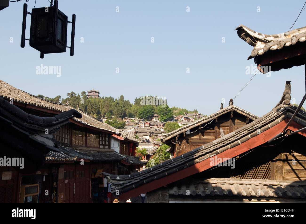 China Yunnan province Lijiang town Unesco World Heritage Site Stock ...