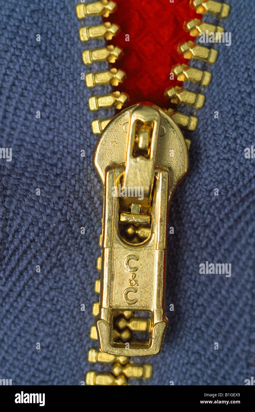 Brass zip hi-res stock photography and images - Alamy