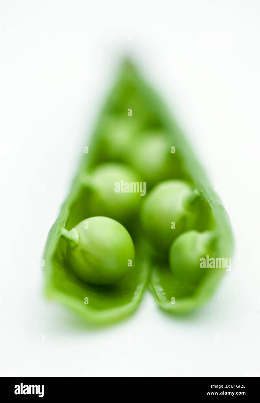Close up of peas Stock Photo