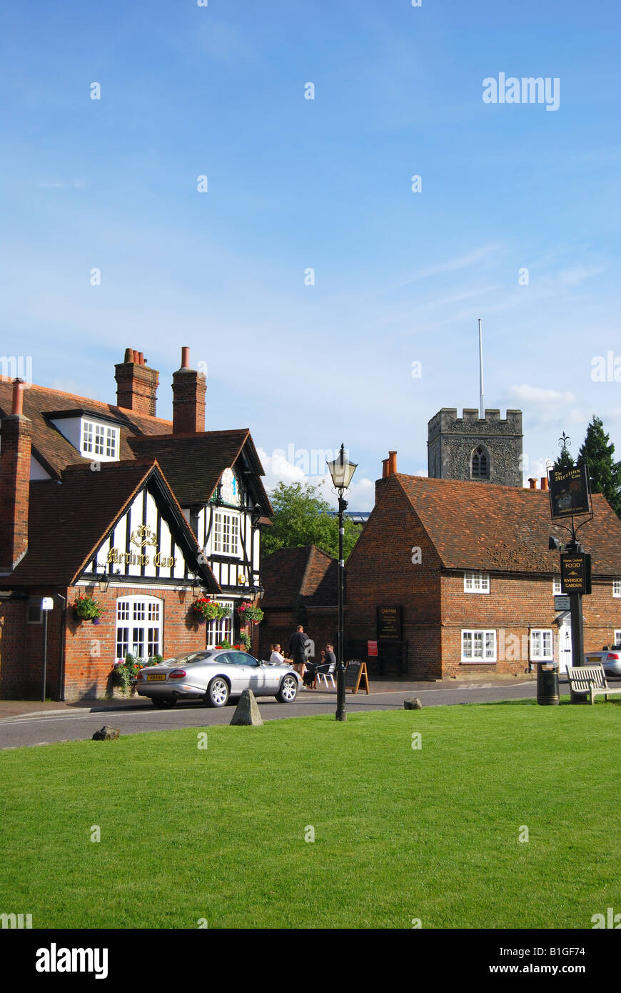 The Merlins Cave Pub and Church, The Village Green, High Street