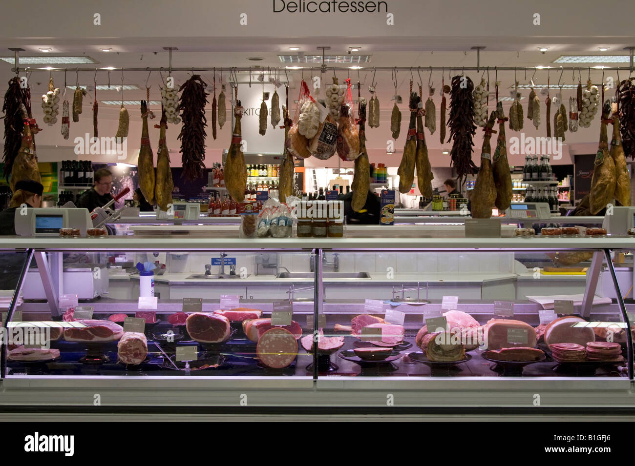 Delicatessen - Selfridge's Food Hall - Oxford Street - London Stock Photo