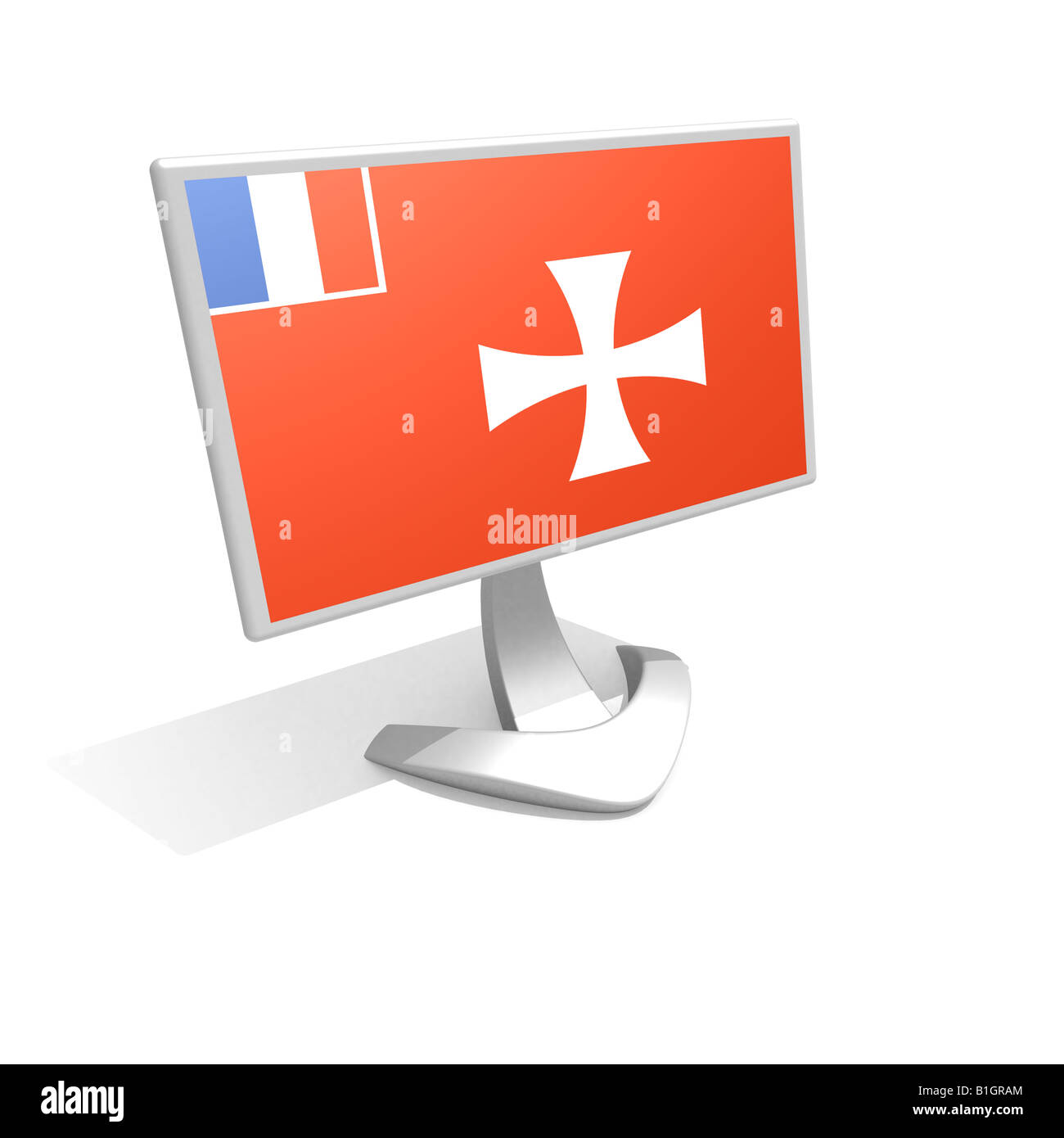 Flag of Wallis and Futuna Stock Photo Alamy