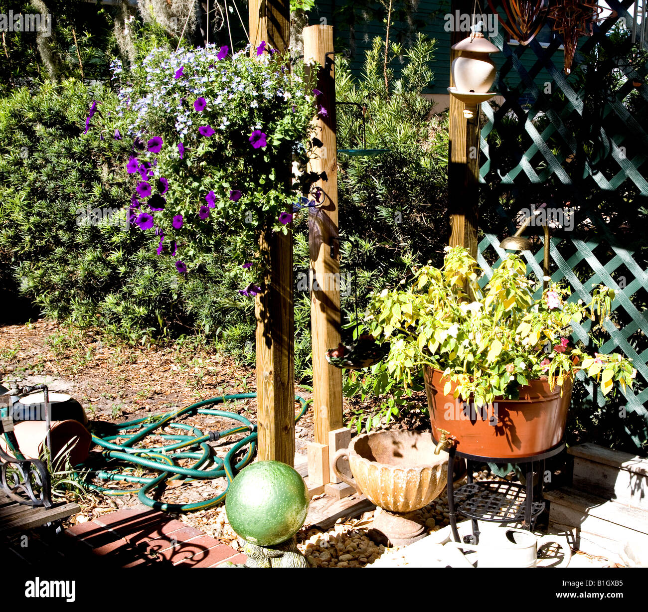 Pot plant courtyard hires stock photography and images Alamy
