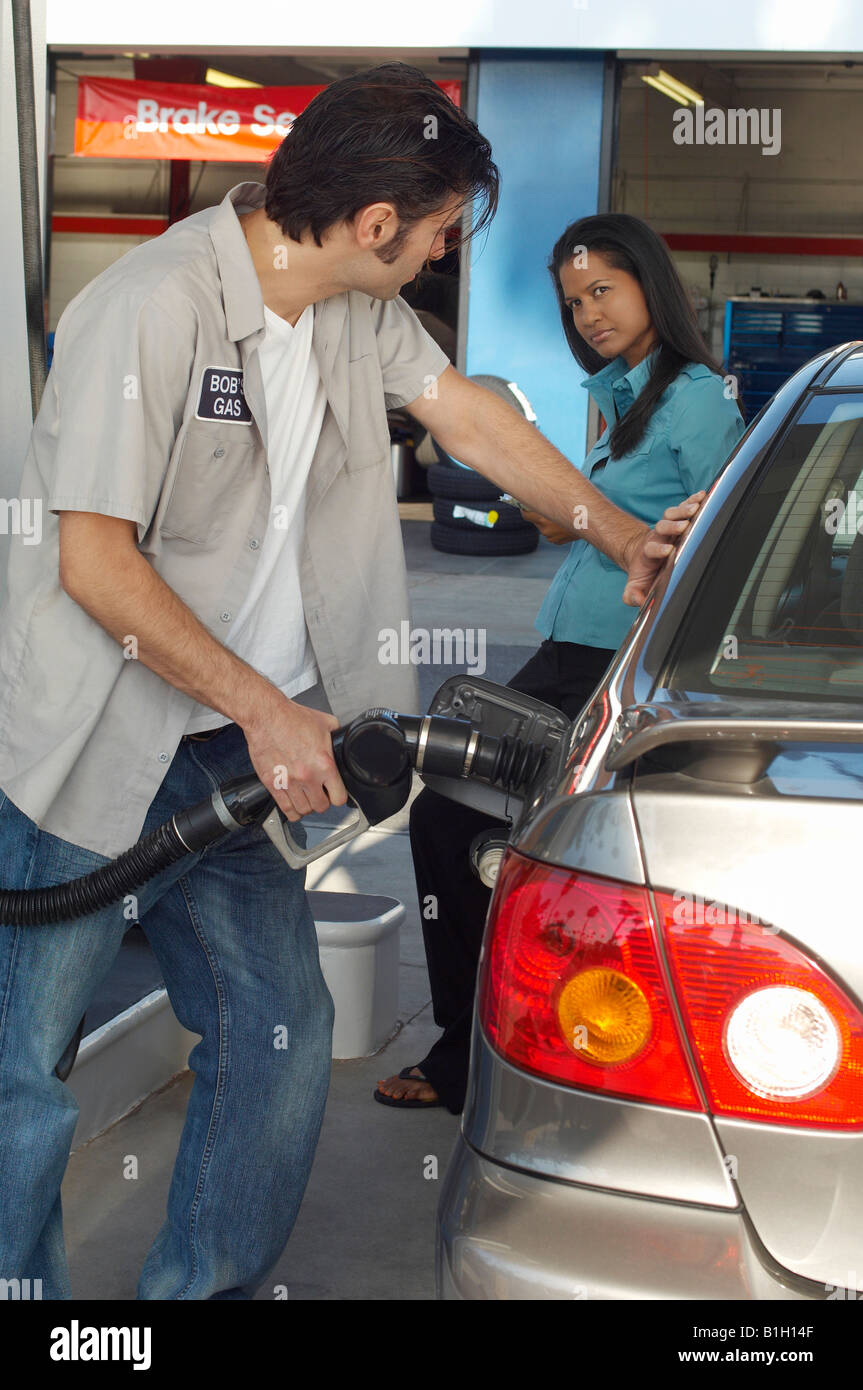 Gas Station Attendant High Resolution Stock Photography and Images Alamy