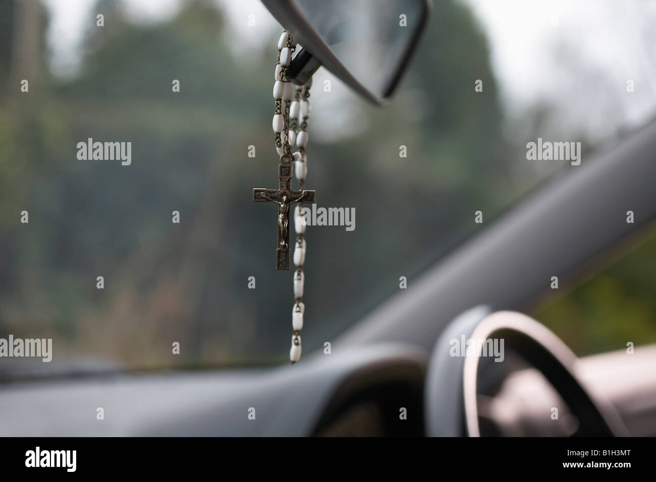 Rear view mirror hanging hi-res stock photography and images - Alamy