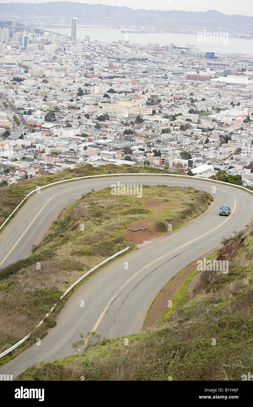 American road winding aerial hires stock photography and images Alamy