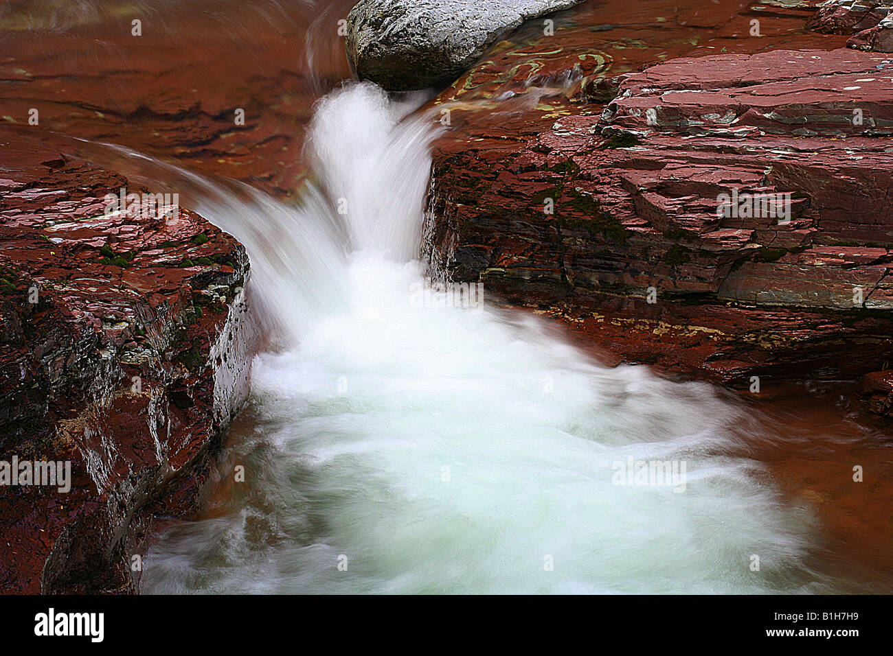 Red rock canyon waterton park hi-res stock photography and images - Alamy
