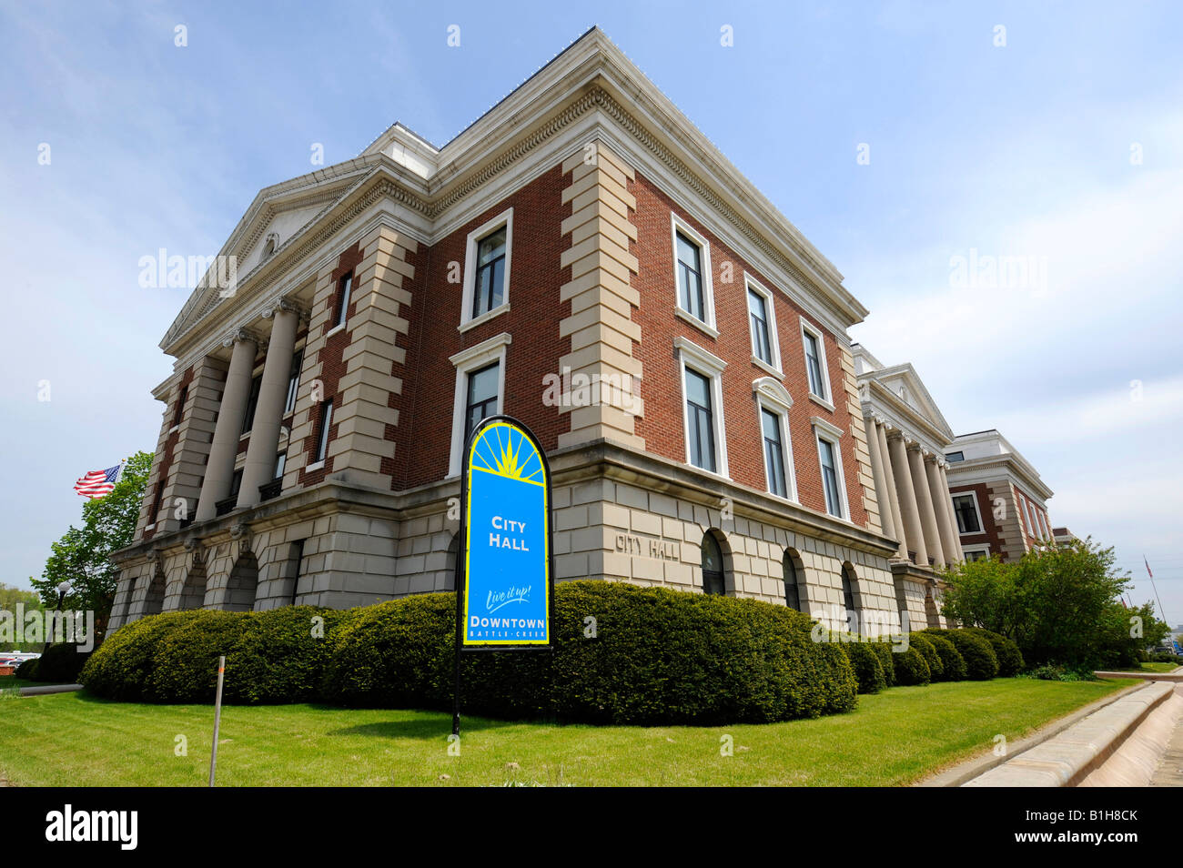 Downtown battle creek michigan hires stock photography and images Alamy