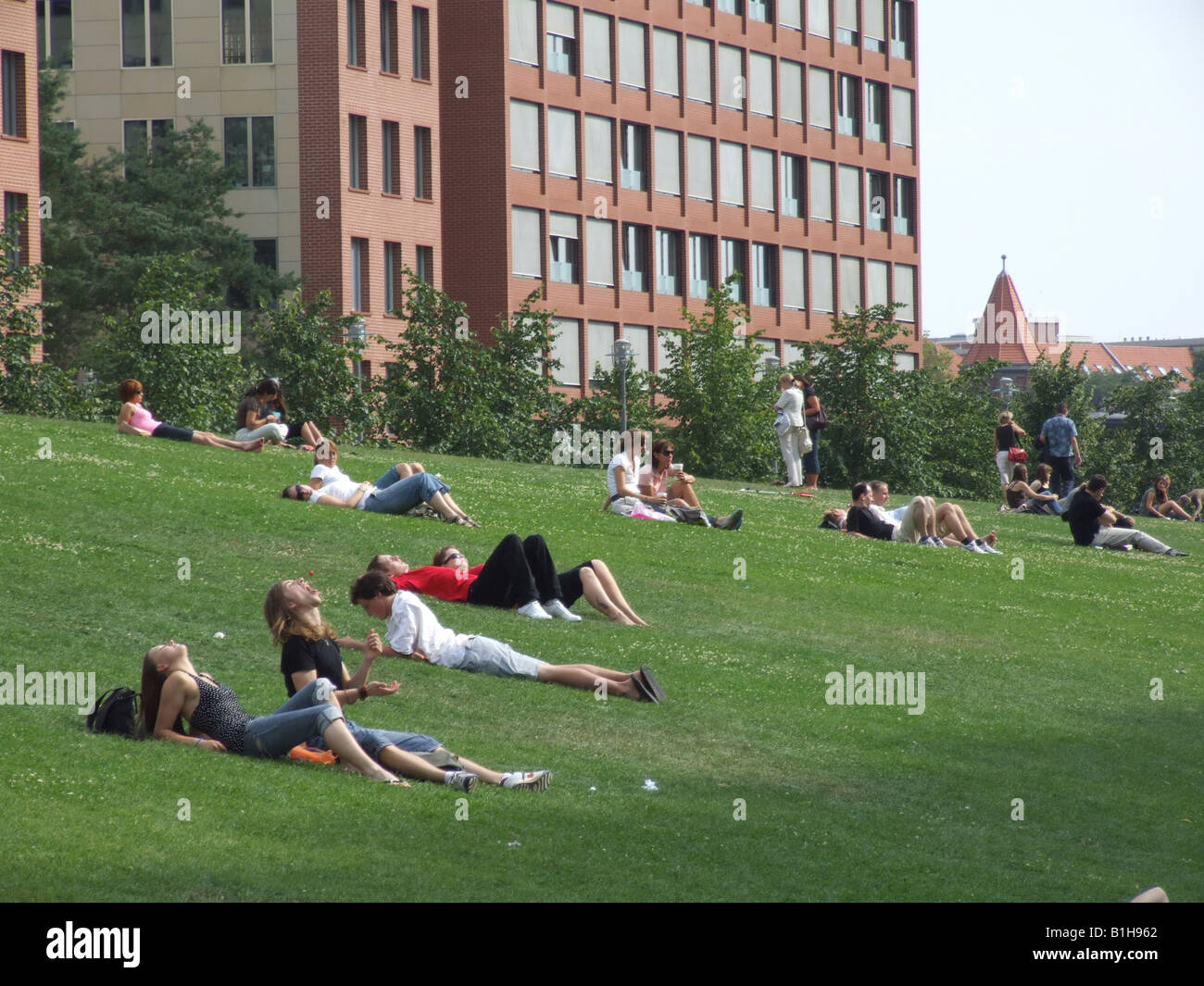 a scene in berlin, germany Stock Photo