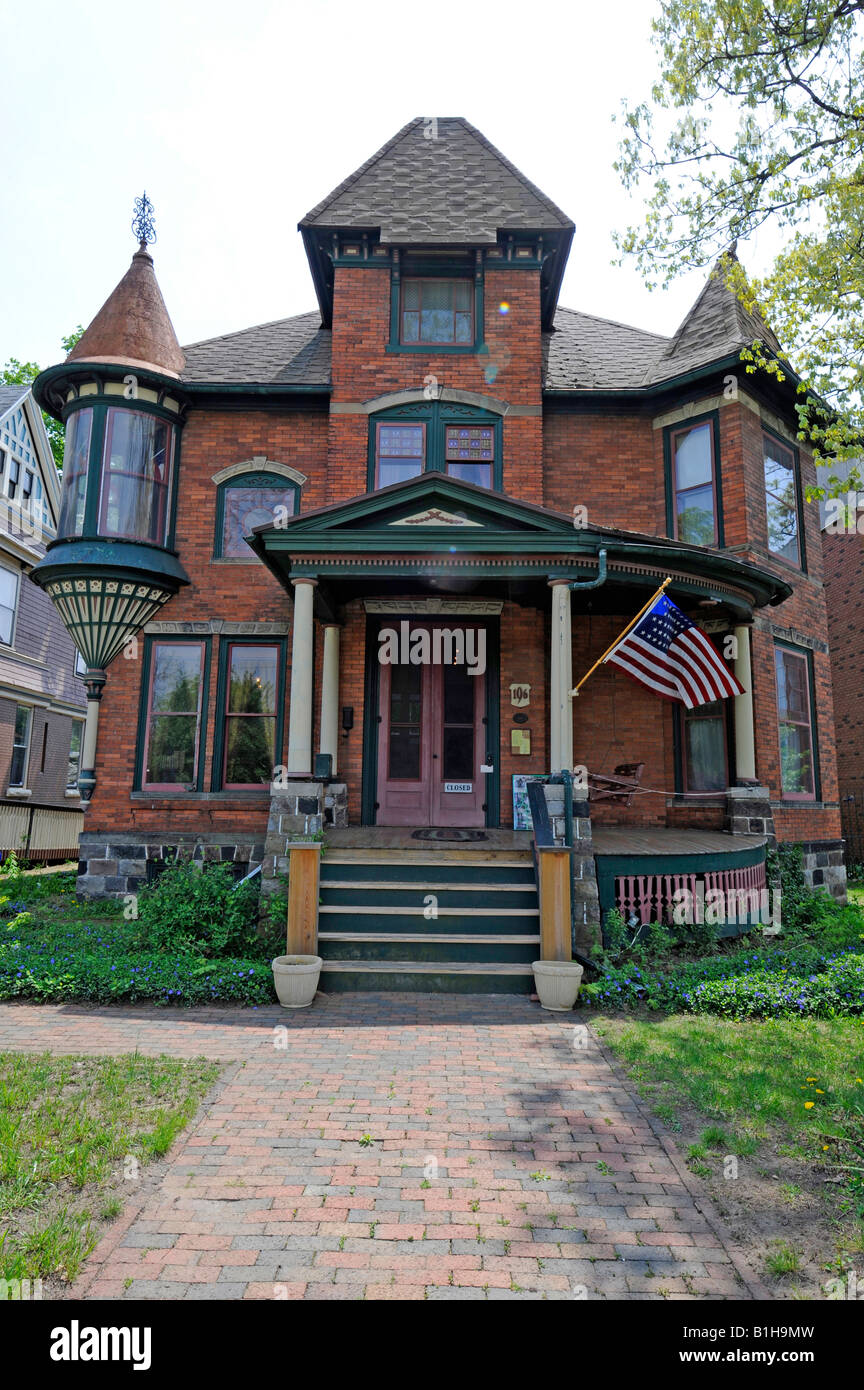 Kimball House Museum Battle Creek Michigan Stock Photo Alamy